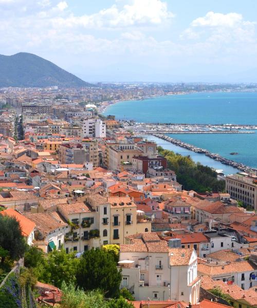 A beautiful view of Salerno