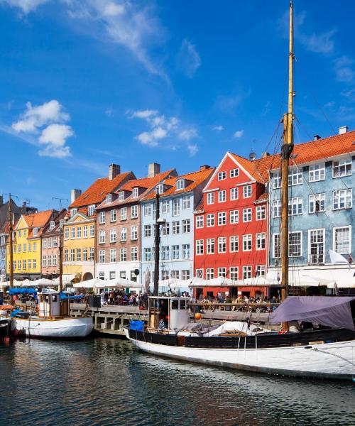 A beautiful view of Copenhagen serviced by Copenhagen Airport