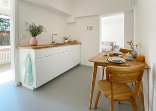 Stilvolles Apartment mit Bergblick-Hütte und Garten - 8