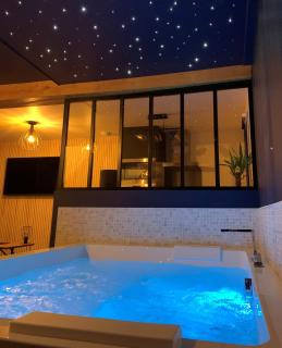 L'Eclipse maison romantique avec Jacuzzi - 0