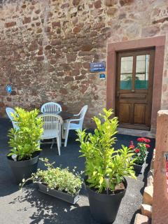 Gîte de l'Abbatiale,3 étoiles, dans une grange du XVIIIème ,1 à 6 personnes - 6