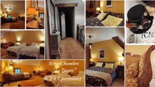 La Baudinière, Chambre La Dorée - 4