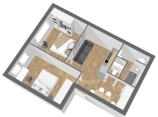 Appart 2 chambres gare St Charles - 9