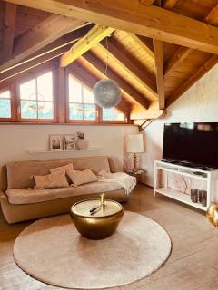 Gemütliche Wohnung mit Ofen und Naturblick - 0