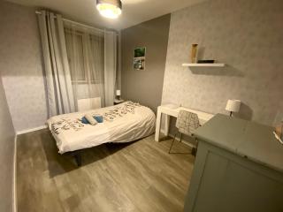 Logement entier - 3 Chambres - Parking privé - 15 min Lyon et Aéroport - 2