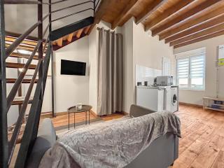Mezzanine, Terrasse privée et Clim - 0