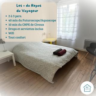 LE REPOS DU VOYAGEUR T3 45 m2 tout confort - 0